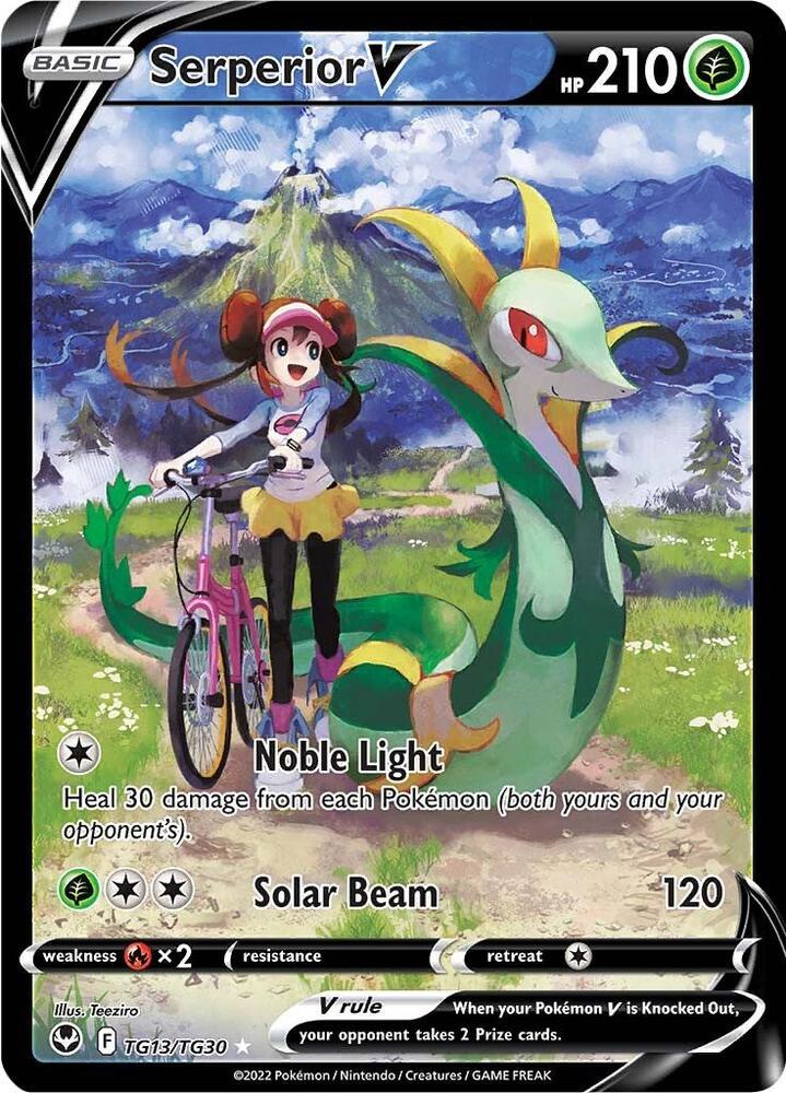 Serperior V (SWSH12: Silver Tempest Trainer Gallery)  - Holofoil