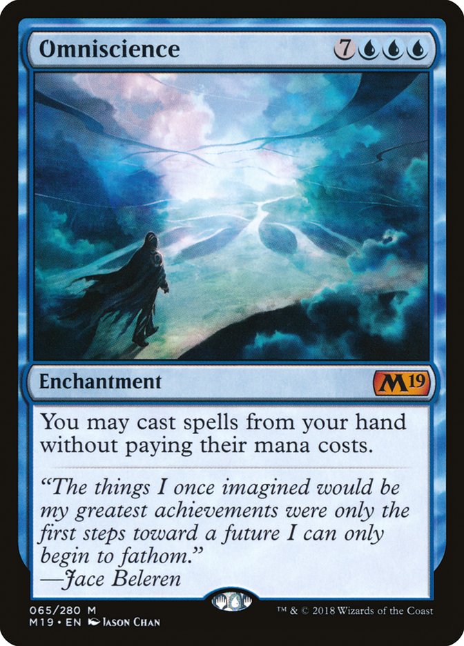 Omniscience (Core Set 2019) 