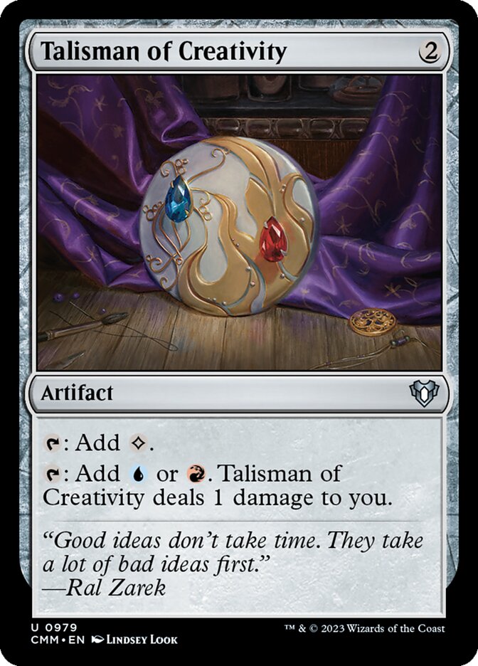Talisman of Creativity 979/451 (Commander Masters) 