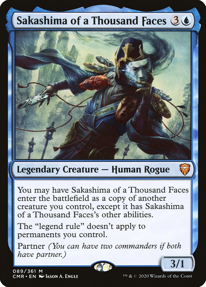 Sakashima of a Thousand Faces 89 (Commander Legends) 