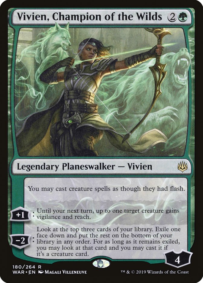 Vivien, Champion of the Wilds (War of the Spark) 