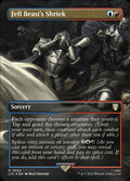Fell Beast's Shriek 552/347 (Commander: The Lord of the Rings: Tales of Middle-earth)  - Borderless Surge Foil