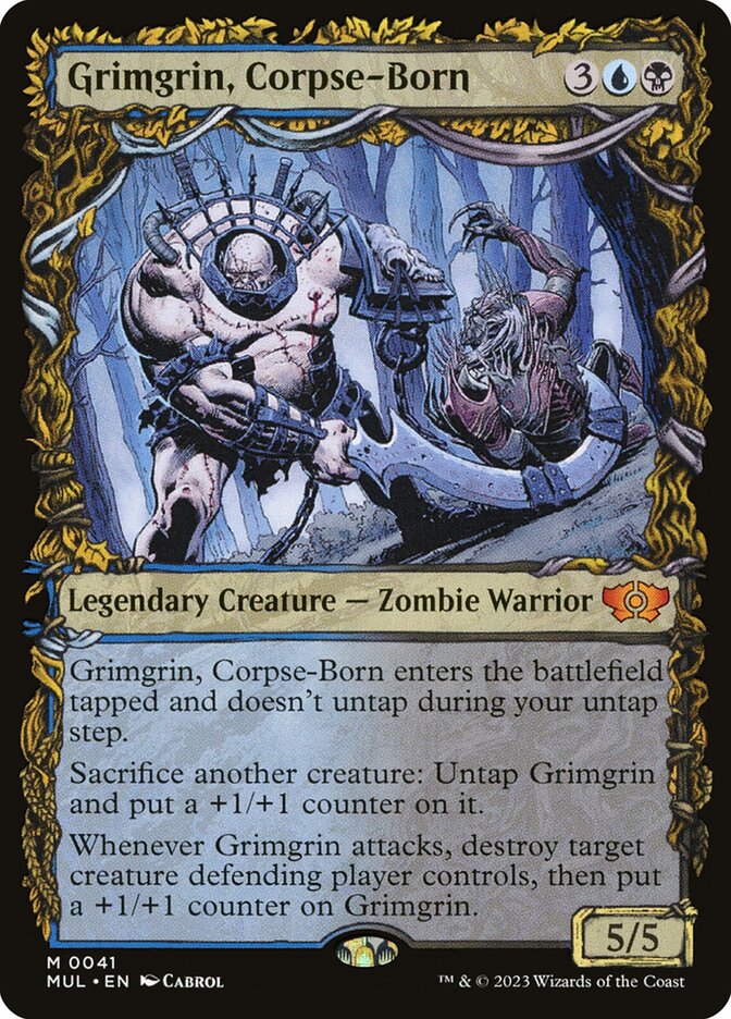 Grimgrin, Corpse-Born (March of the Machine: Multiverse Legends) 
