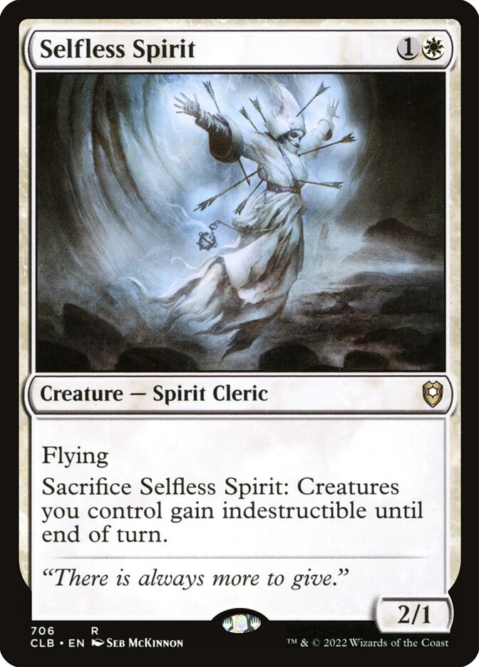 Selfless Spirit (Commander Legends: Battle for Baldur's Gate) 