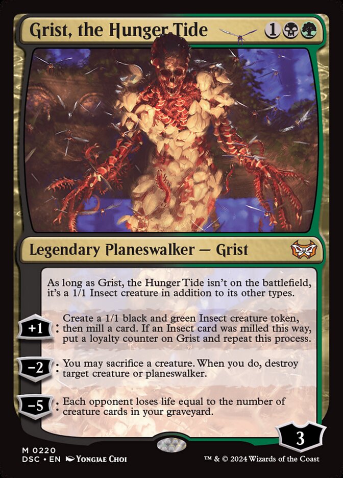 Grist, the Hunger Tide (Commander: Duskmourn: House of Horror) 