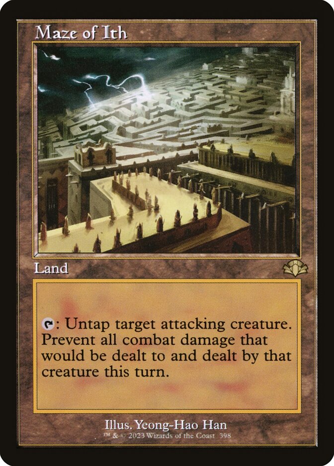 Maze of Ith 398 (Dominaria Remastered)  - Retro