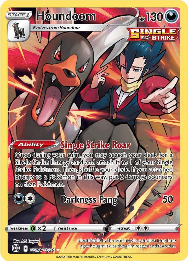 Houndoom TG10/TG30 (SWSH09: Brilliant Stars Trainer Gallery)  - Holofoil