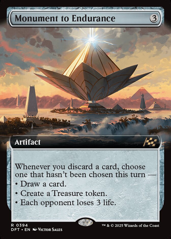 Monument to Endurance 394/291 (Aetherdrift)  - Extended Art