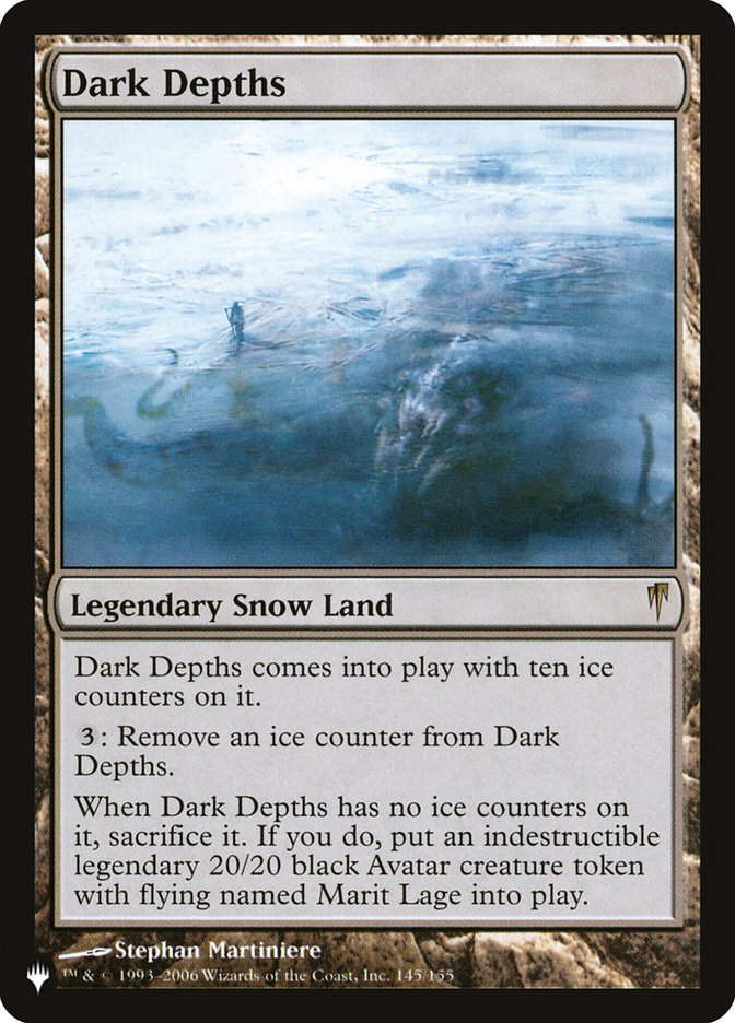 Dark Depths (The List Reprints) 