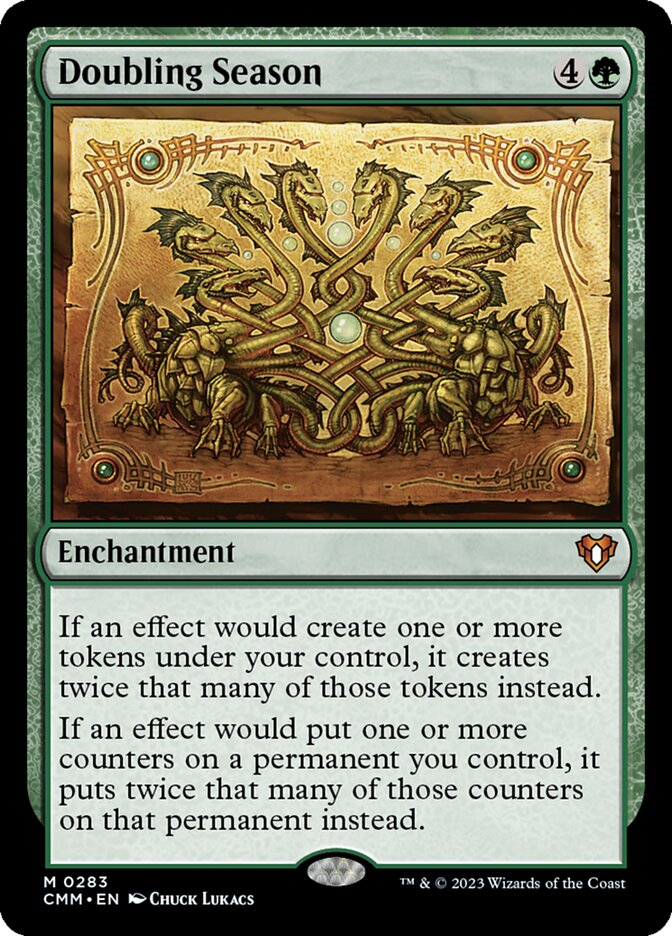 Doubling Season 283 (Commander Masters) 