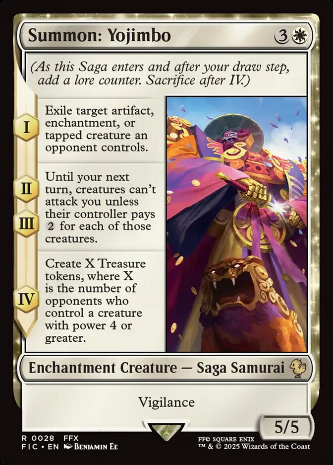 Summon: Yojimbo (Commander: FINAL FANTASY) 