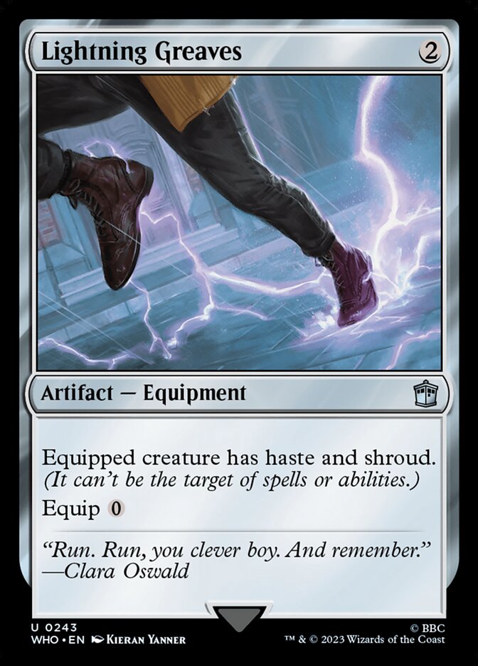 Lightning Greaves 243/331 (Universes Beyond: Doctor Who) 