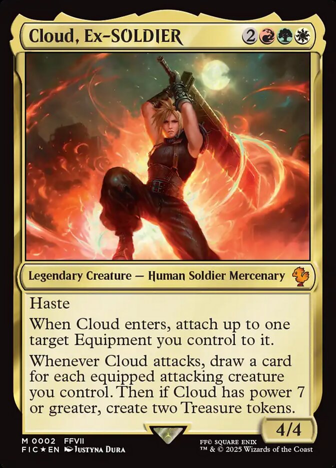 Cloud, Ex-SOLDIER (Commander: FINAL FANTASY) 