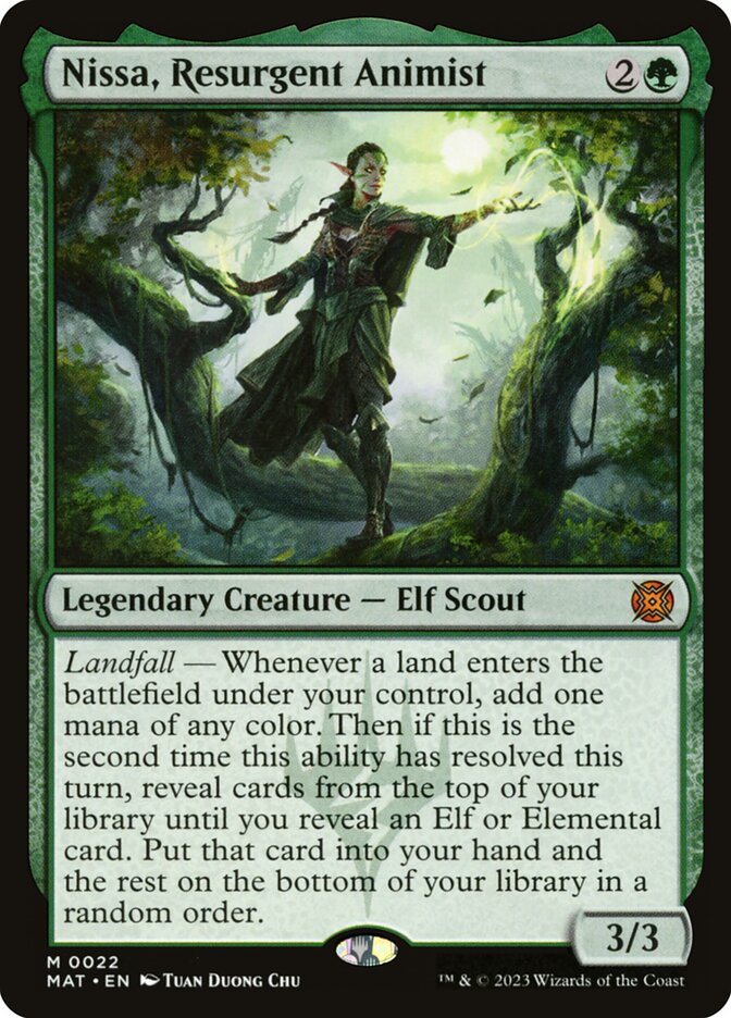 Nissa, Resurgent Animist (March of the Machine: The Aftermath) 