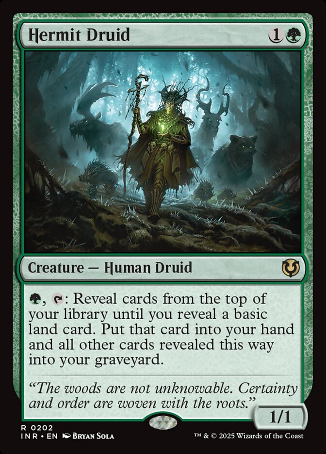 Hermit Druid 202 (Innistrad Remastered)  - Foil