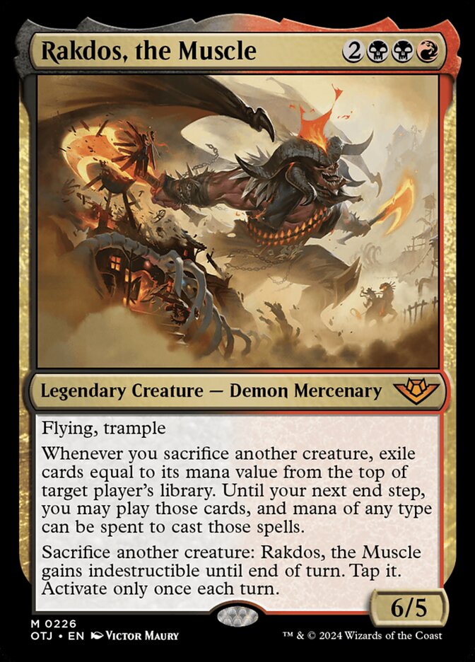 Rakdos, the Muscle (Outlaws of Thunder Junction) 