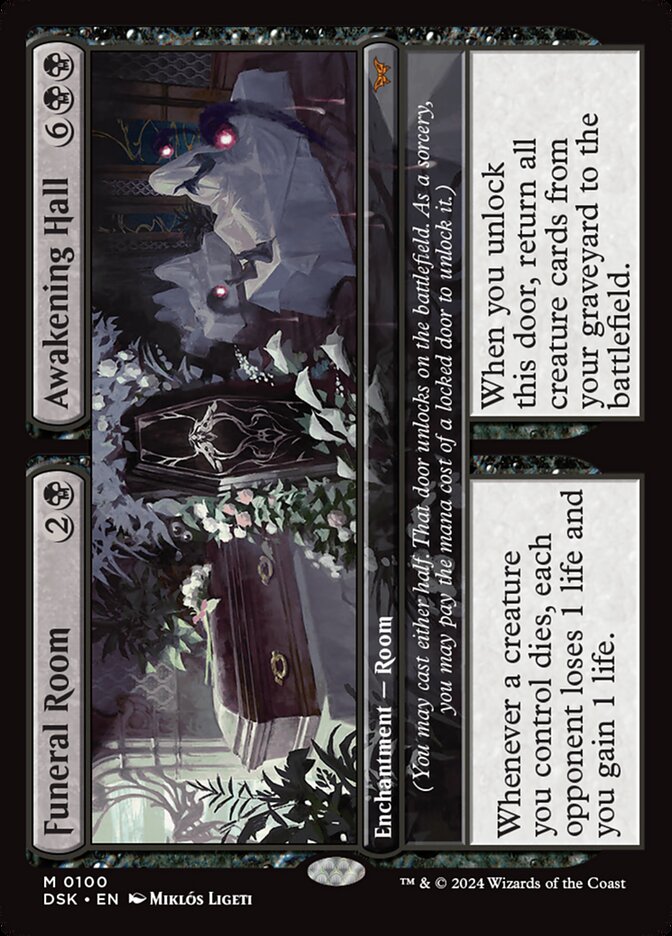 Funeral Room // Awakening Hall (Duskmourn: House of Horror)  - undefined