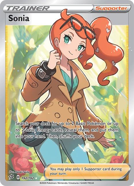 Sonia Full Art (SWSH02: Rebel Clash)  - Holofoil