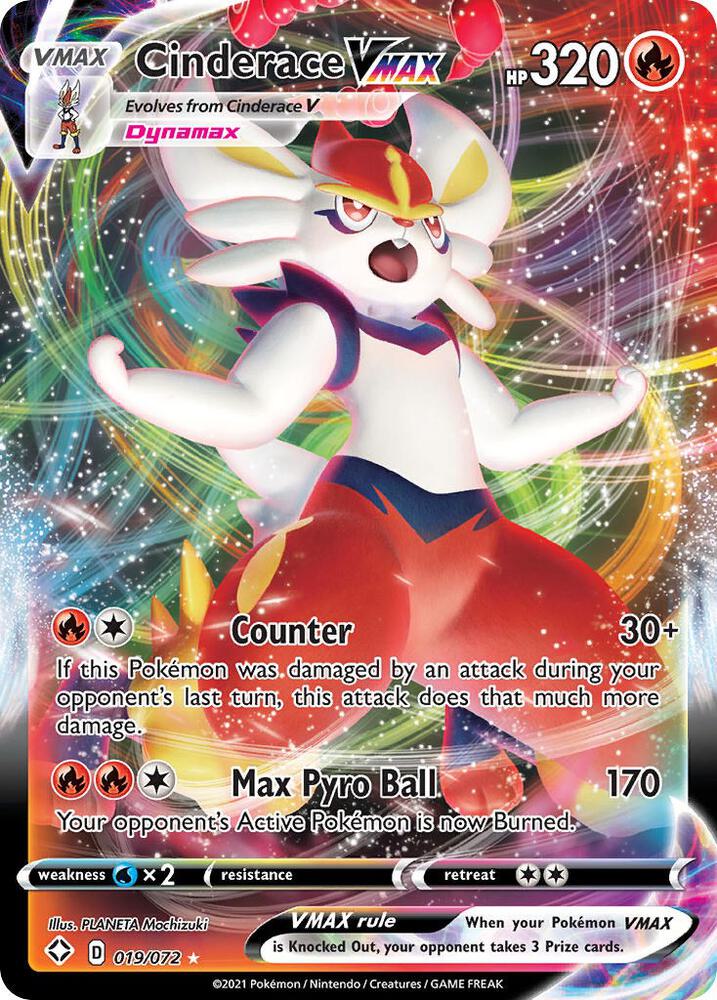 Cinderace VMAX (Shining Fates)  - Holofoil