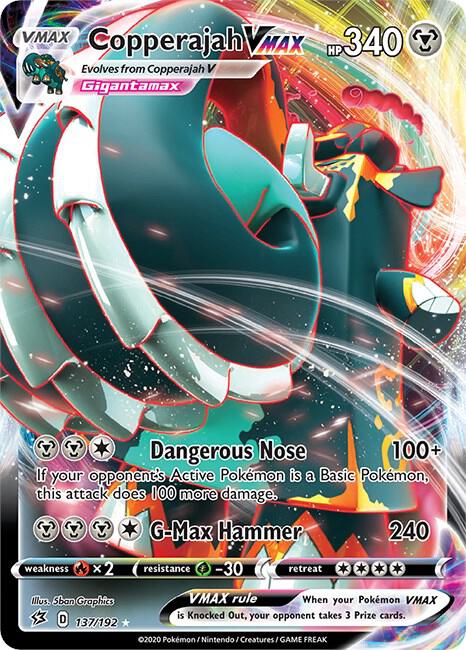 Copperajah VMAX (SWSH02: Rebel Clash)  - Holofoil