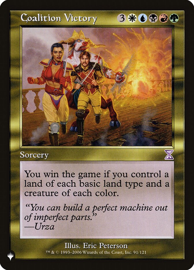 Coalition Victory (The List Reprints) 