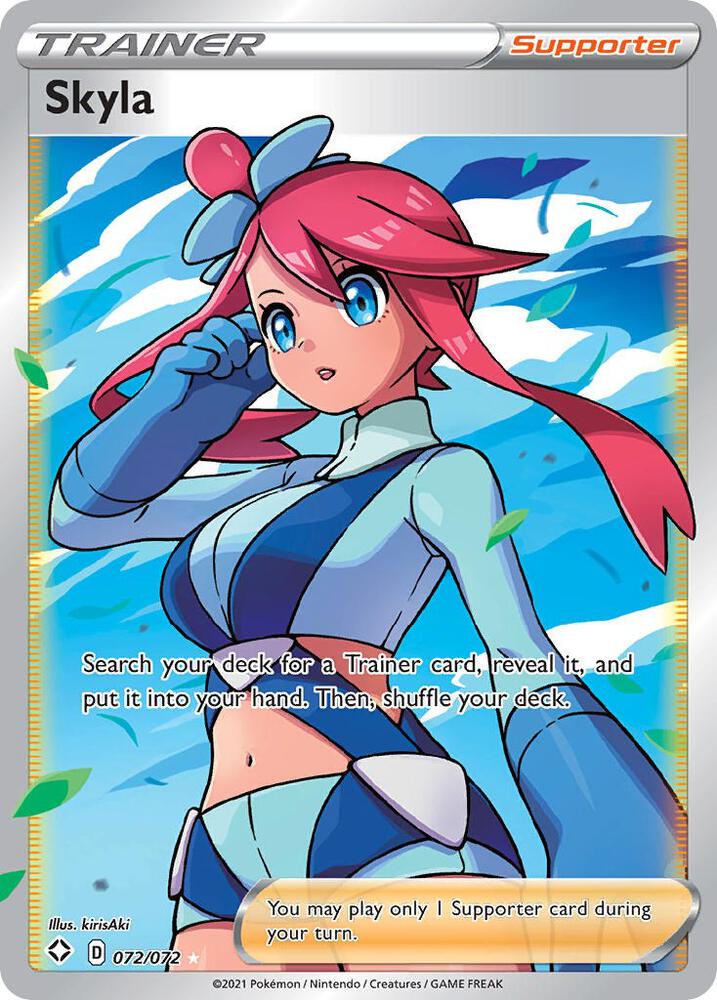 Skyla Full Art 072/072 (Shining Fates)  - Holofoil