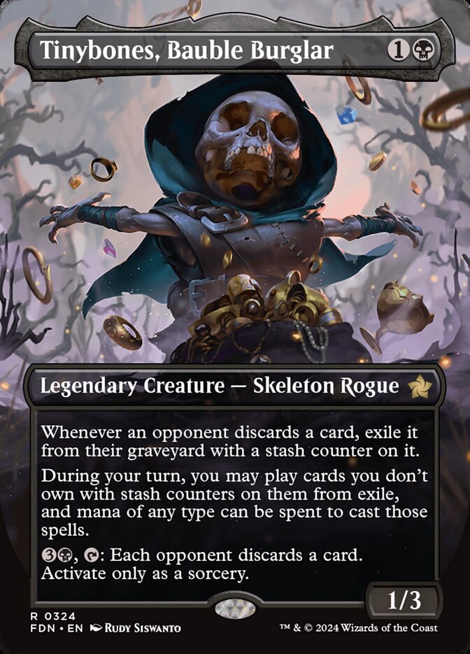 Tinybones, Bauble Burglar 324 (Foundations)  - Borderless