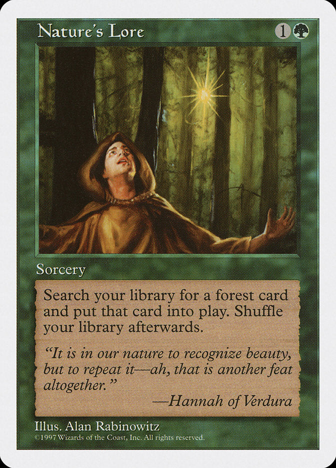 Natures Lore 316/455 (Fifth Edition) 