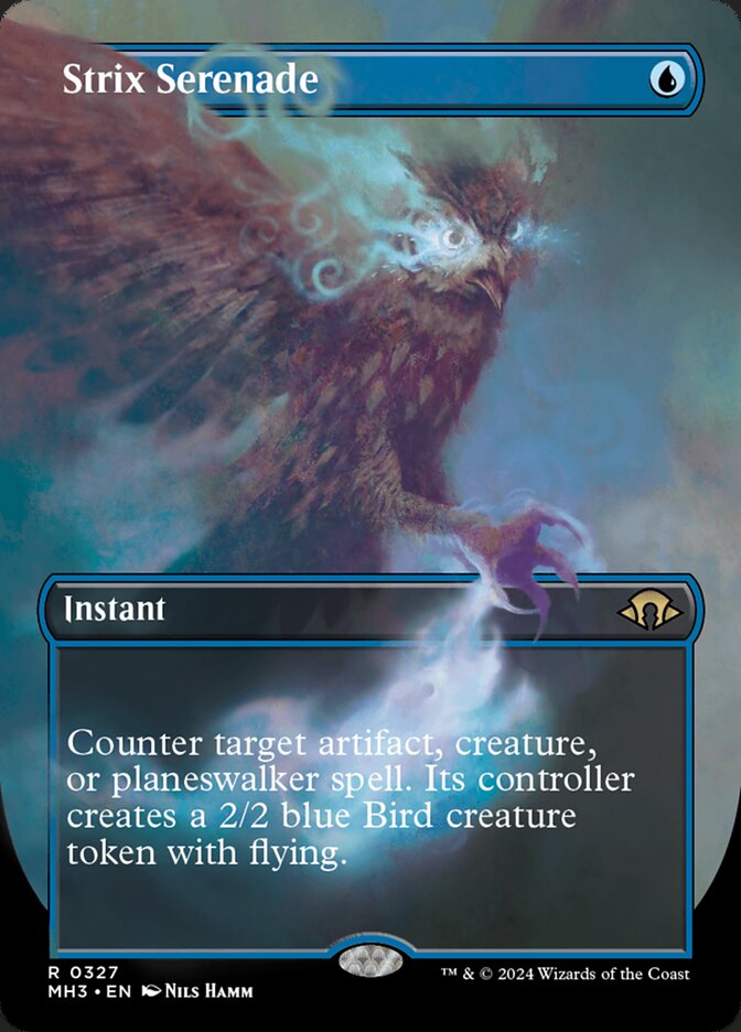 Strix Serenade 327 (Modern Horizons 3)  - Borderless Foil