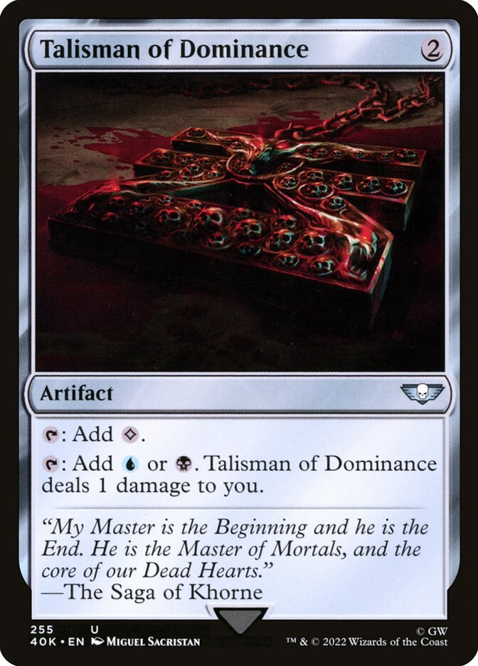 Talisman of Dominance (Universes Beyond: Warhammer 40,000) 