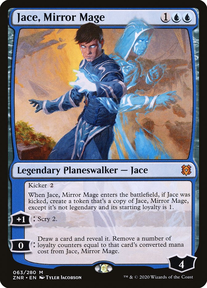 Jace, Mirror Mage (Zendikar Rising)  - undefined