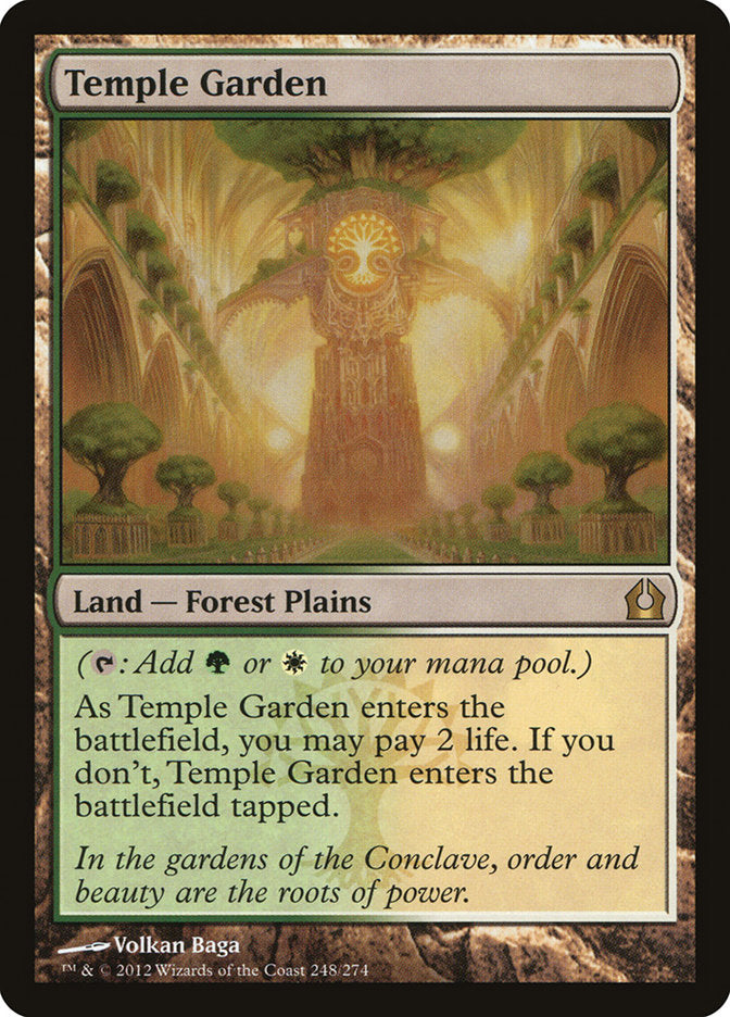 Temple Garden 248/274 (Return to Ravnica) 