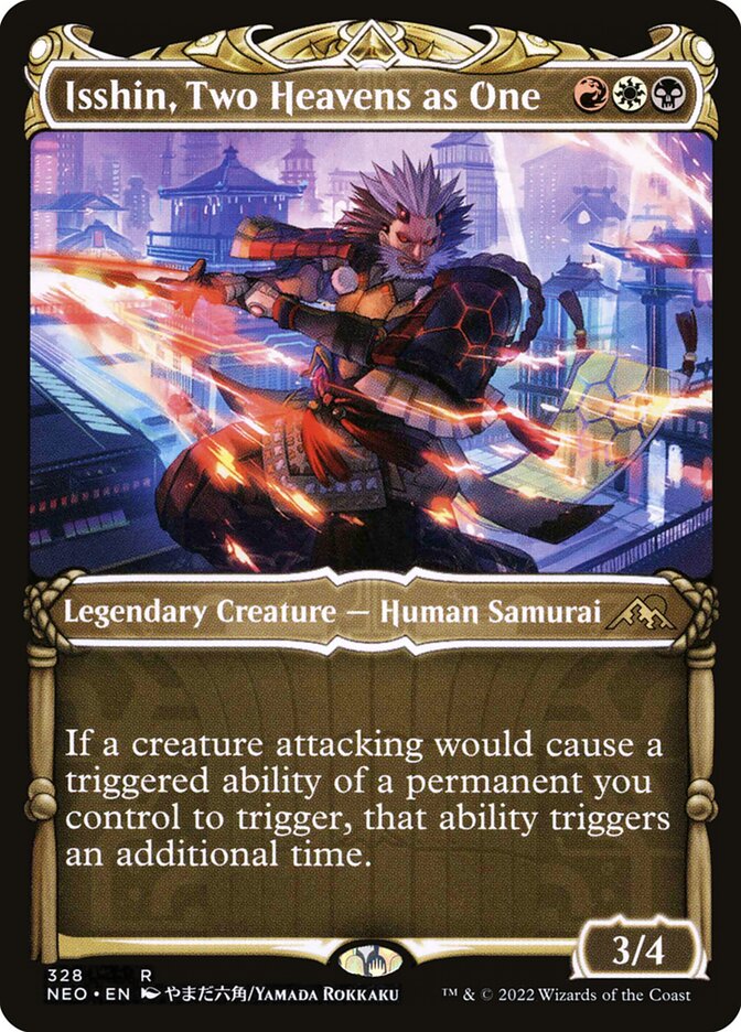 Isshin, Two Heavens as One 328/302 (Kamigawa: Neon Dynasty)  - Showcase