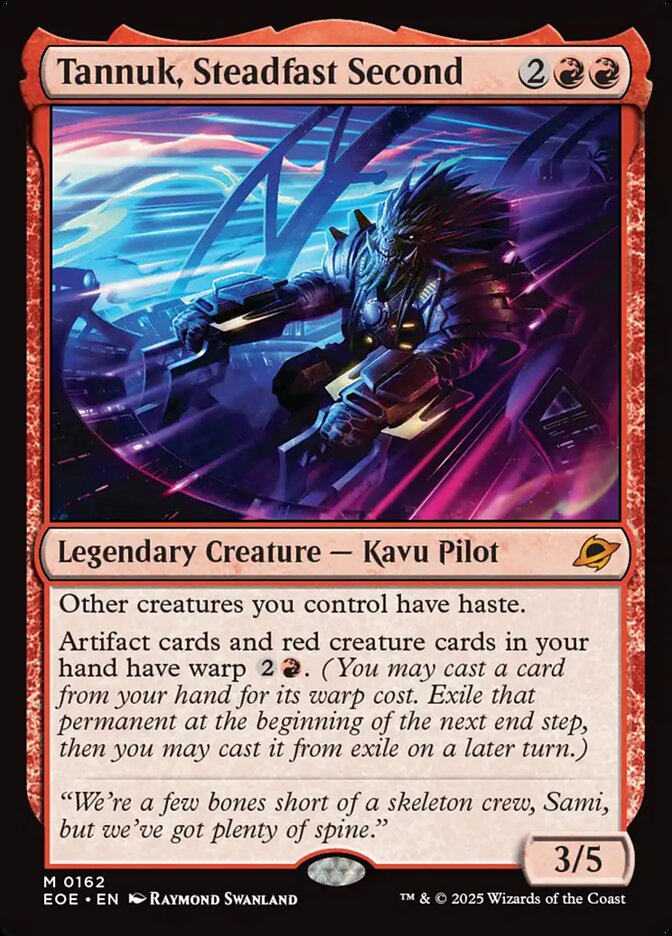 Tannuk, Steadfast Second (Edge of Eternities) 