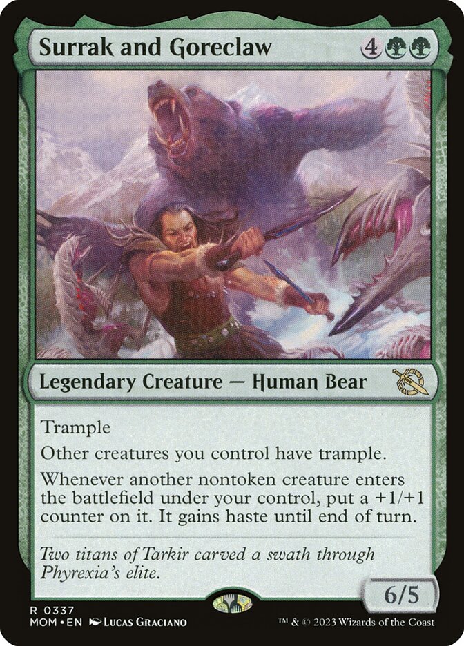Surrak and Goreclaw (March of the Machine) 