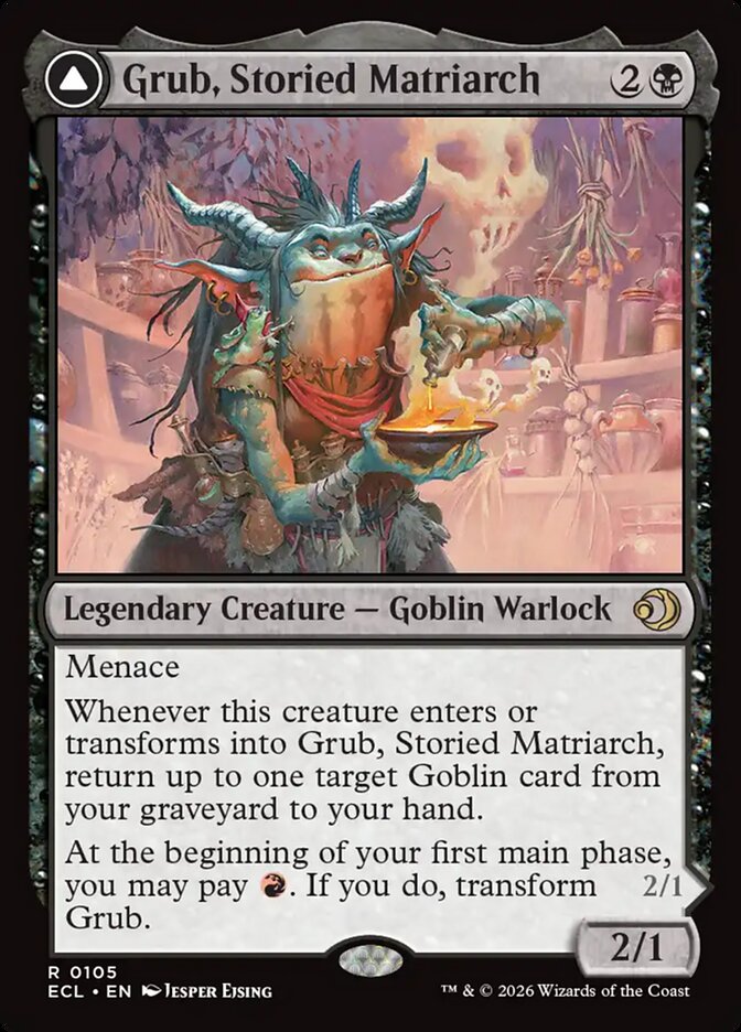 Grub, Storied Matriarch // Grub, Notorious Auntie (Lorwyn Eclipsed)  - undefined