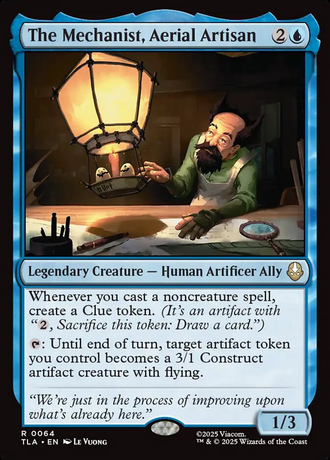 The Mechanist, Aerial Artisan (Avatar: The Last Airbender) 