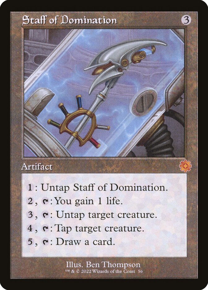 Staff of Domination (The Brothers' War: Retro Frame Artifacts) 