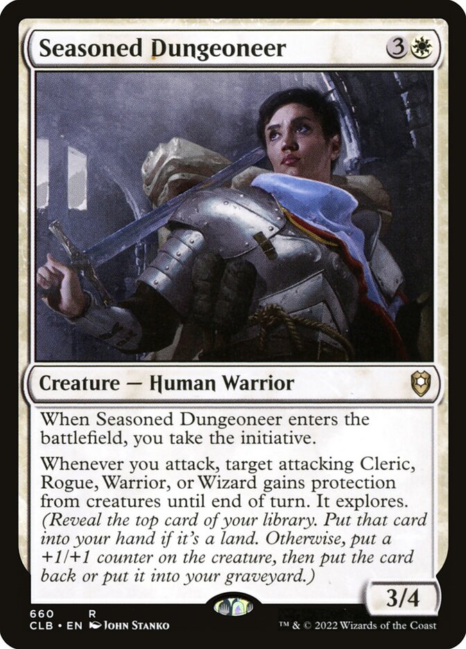 Seasoned Dungeoneer (Commander Legends: Battle for Baldur's Gate) 