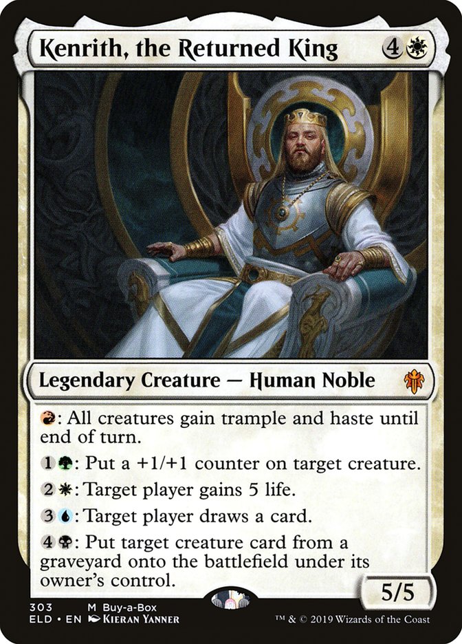 Kenrith, the Returned King (Buy-A-Box Promos)  - undefined