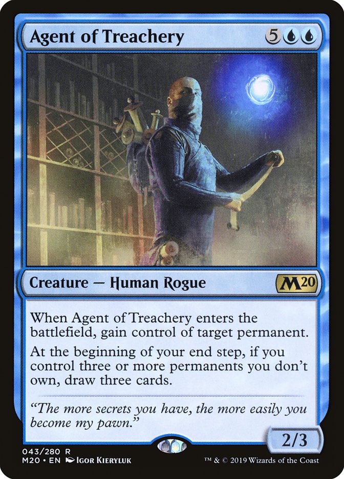 Agent of Treachery (Core Set 2020) 