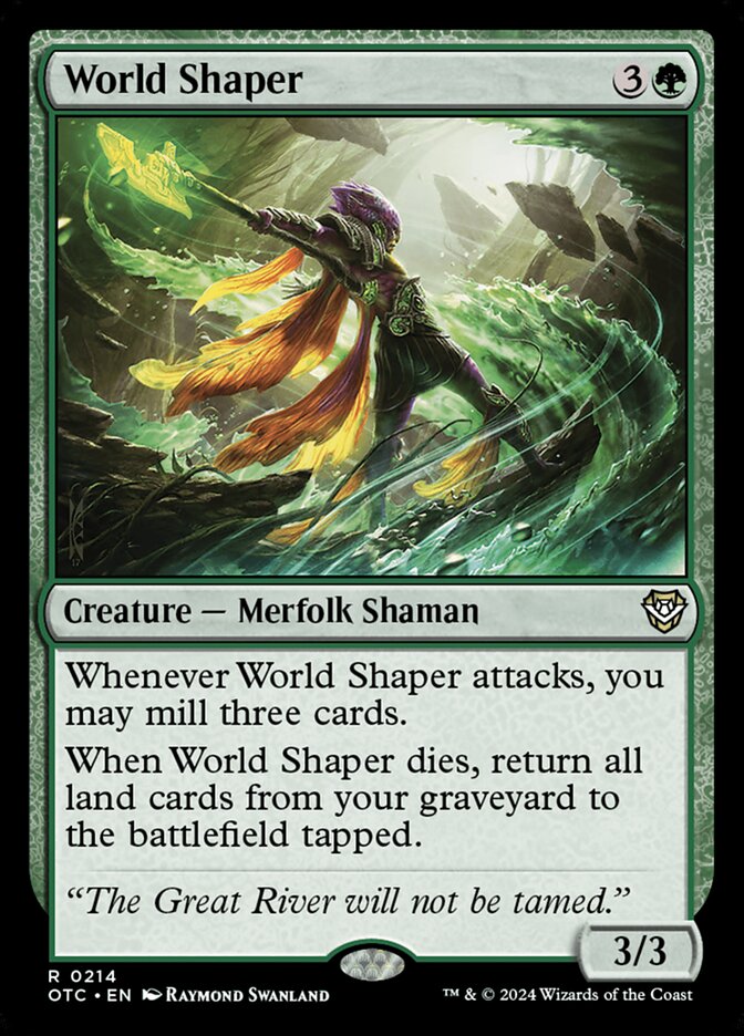 World Shaper 214 (Commander: Outlaws of Thunder Junction) 