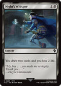Nights Whisper Surge Foil (Commander: FINAL FANTASY)  - undefined