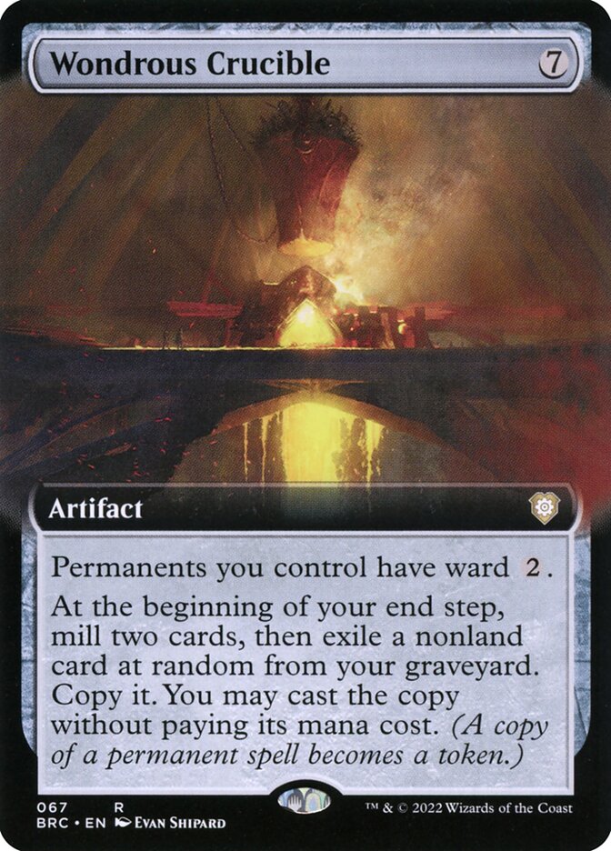 Wondrous Crucible (Commander: The Brothers' War) 
