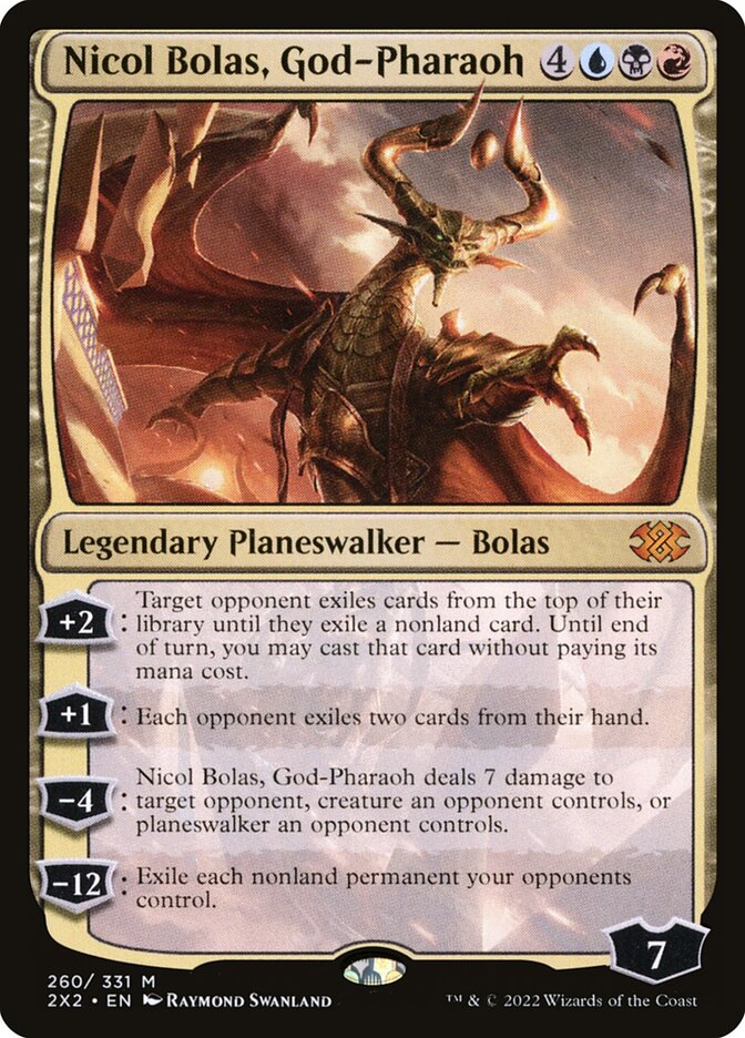 Nicol Bolas, God-Pharaoh (Double Masters 2022)  - undefined