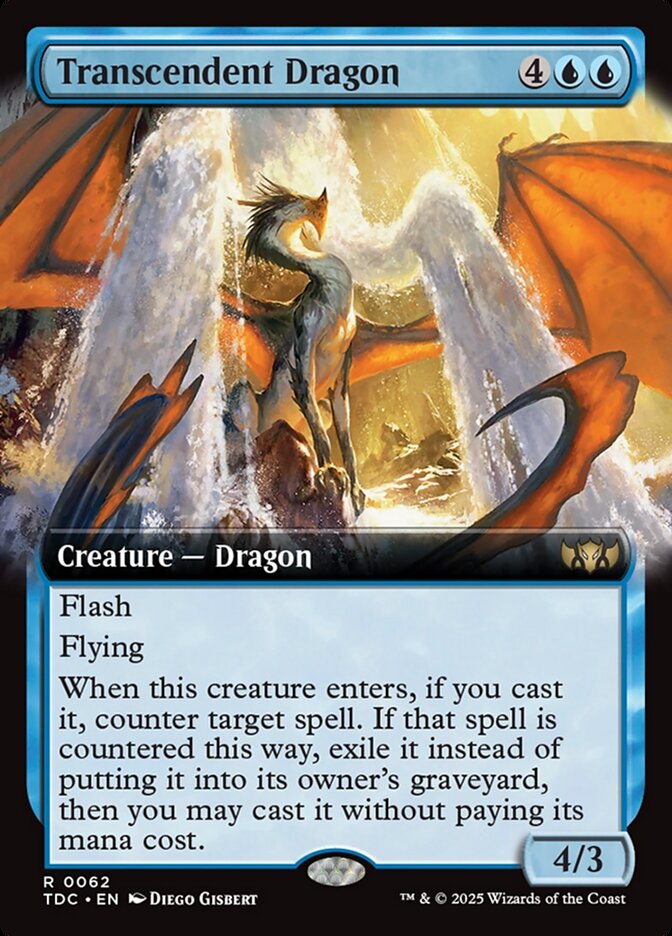 Transcendent Dragon (Commander: Tarkir: Dragonstorm) 