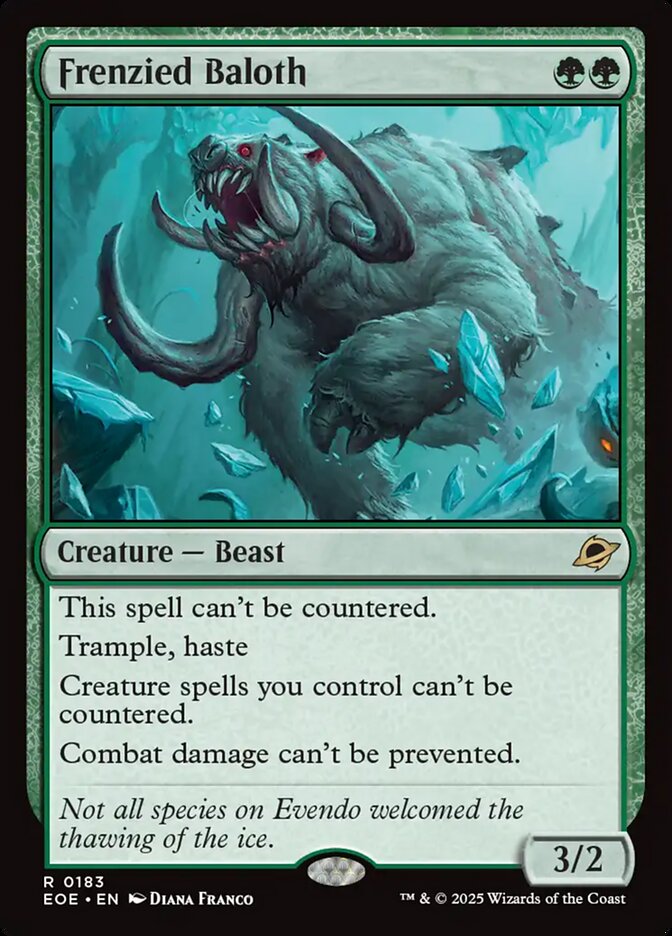 Frenzied Baloth 183 (Edge of Eternities) 