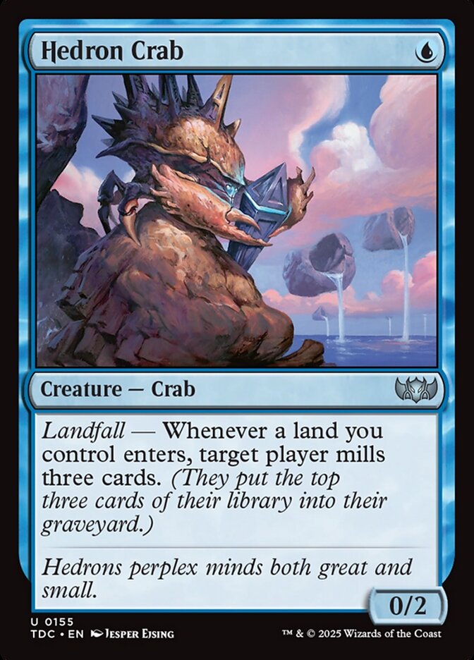 Hedron Crab (Commander: Tarkir: Dragonstorm) 