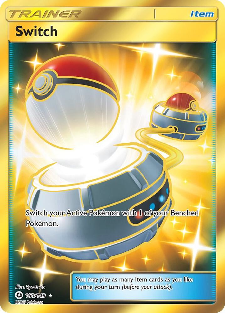 Switch 160/149 (SM Base Set)  - Holofoil