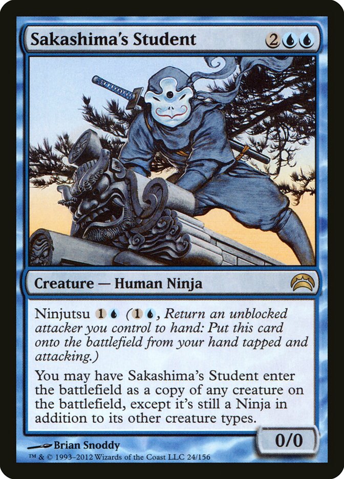 Sakashima's Student 24/156 (Planechase 2012) 